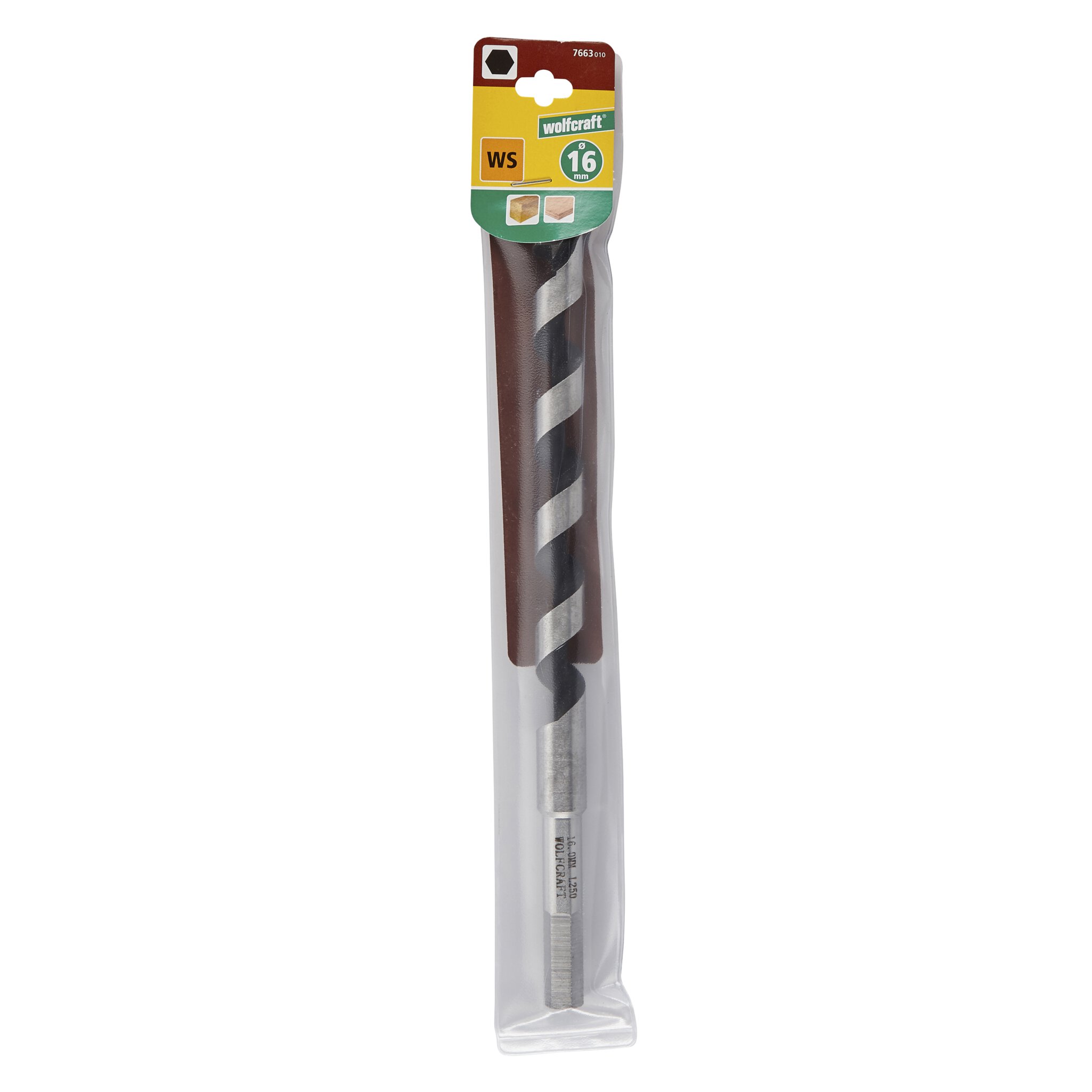 1 broca para vigas de madera Standard Ø 16 x 250 mm