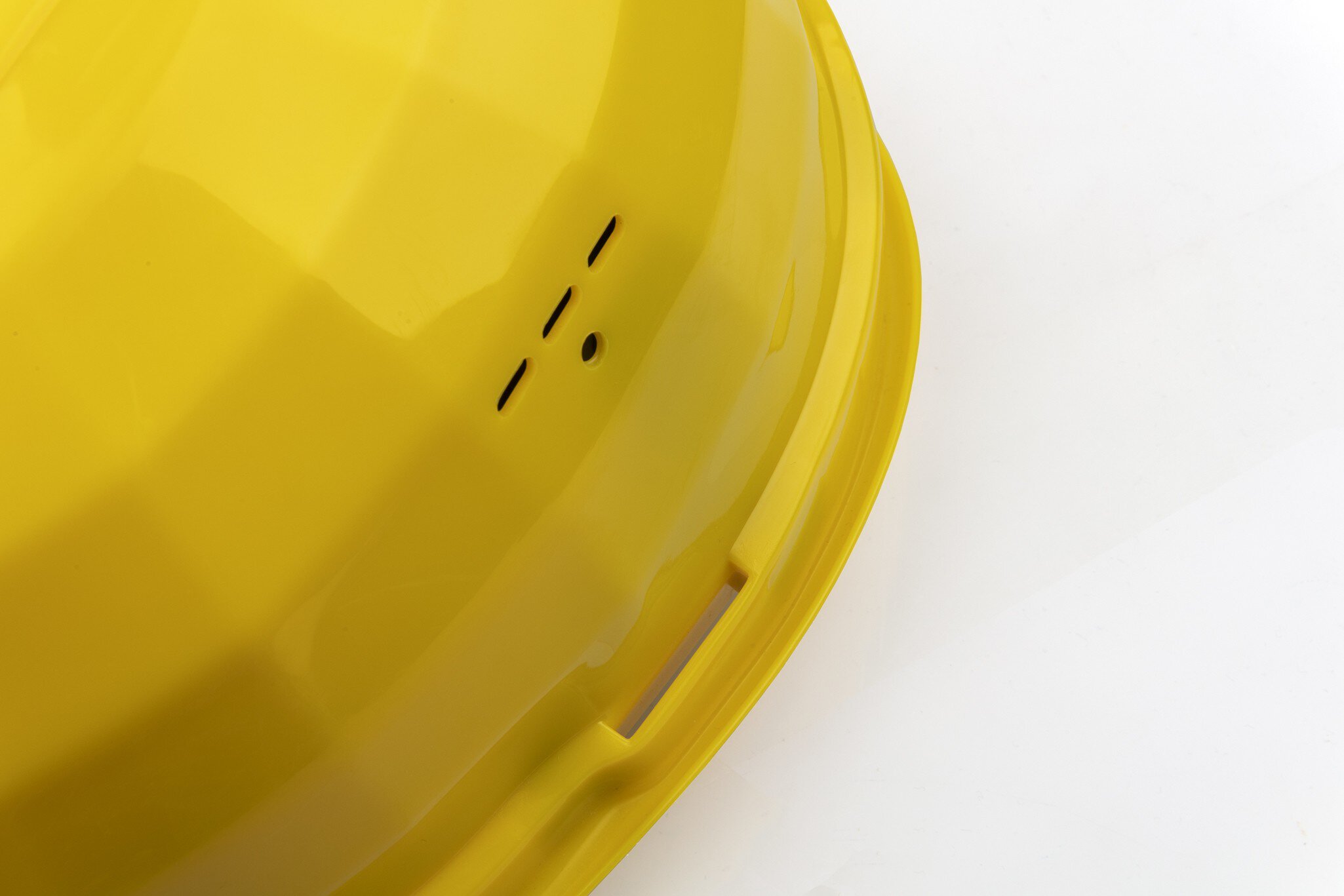 Casco protector, amarillo