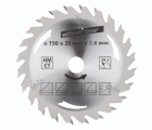 1 disco de sierra circular CT, 24 dientes ø150 mm