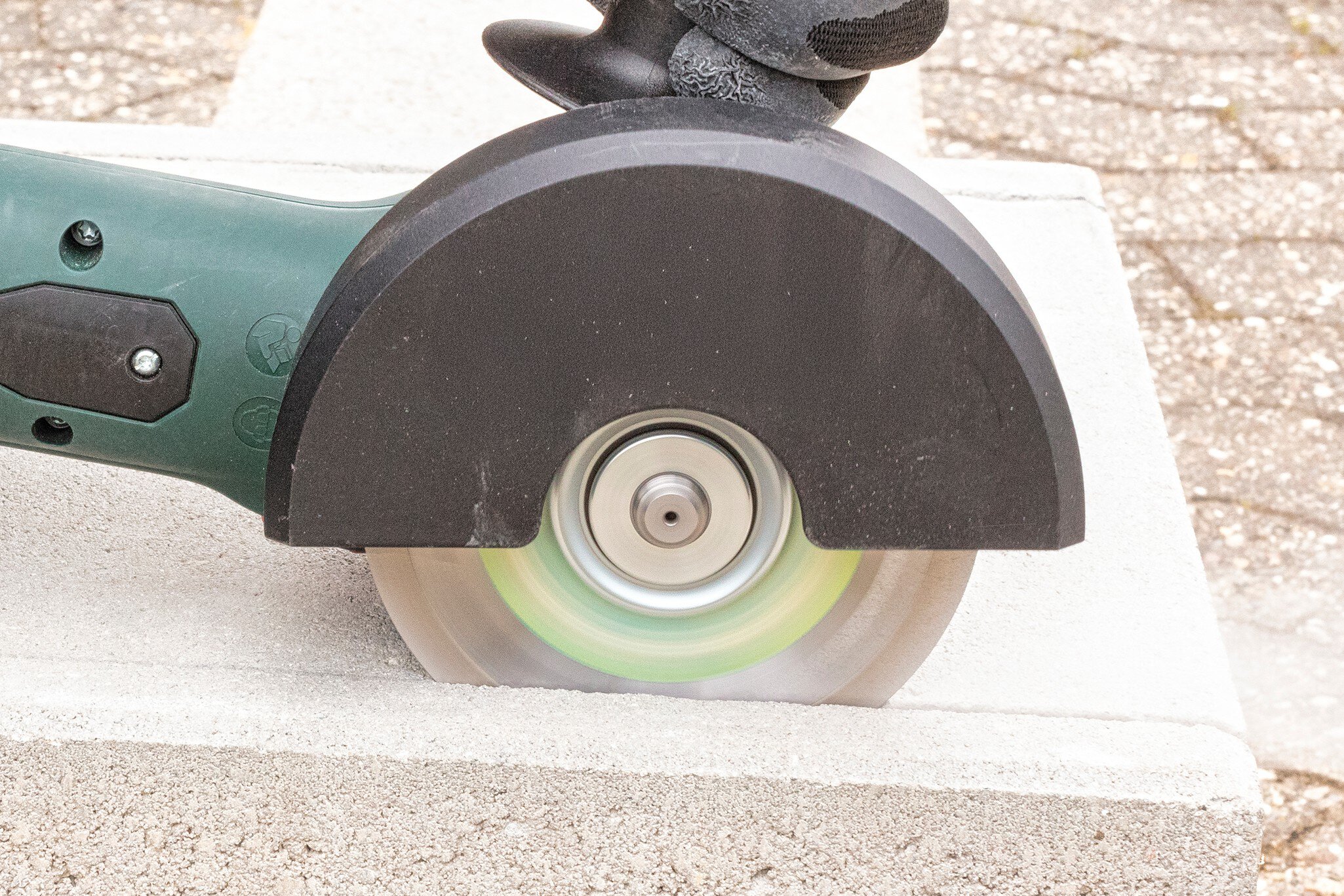 Juego de discos de corte diamantados, diámetro de 115 mm, 2 piezas