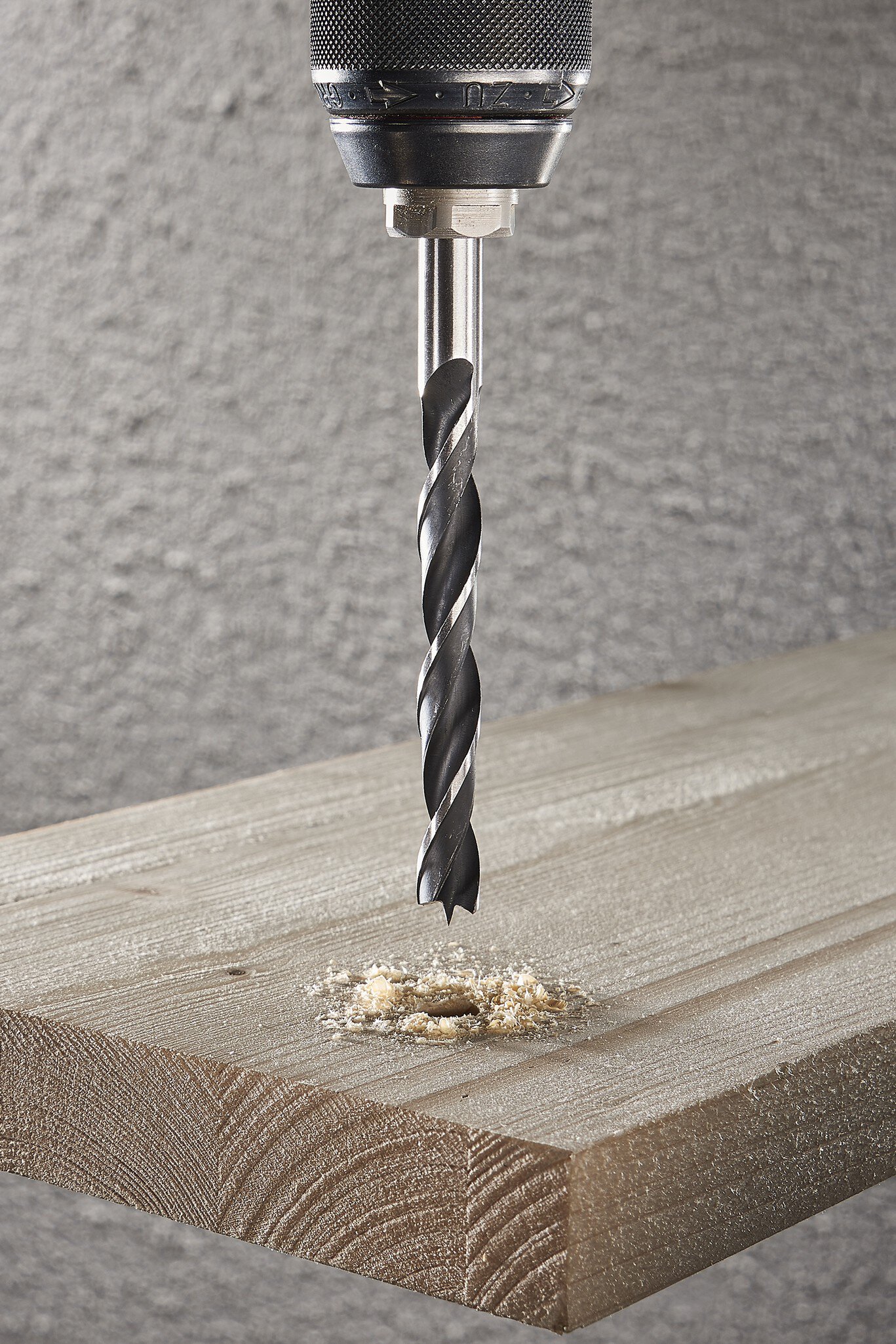 1 broca espiral para madera CV, Ø 10 x 133 mm
