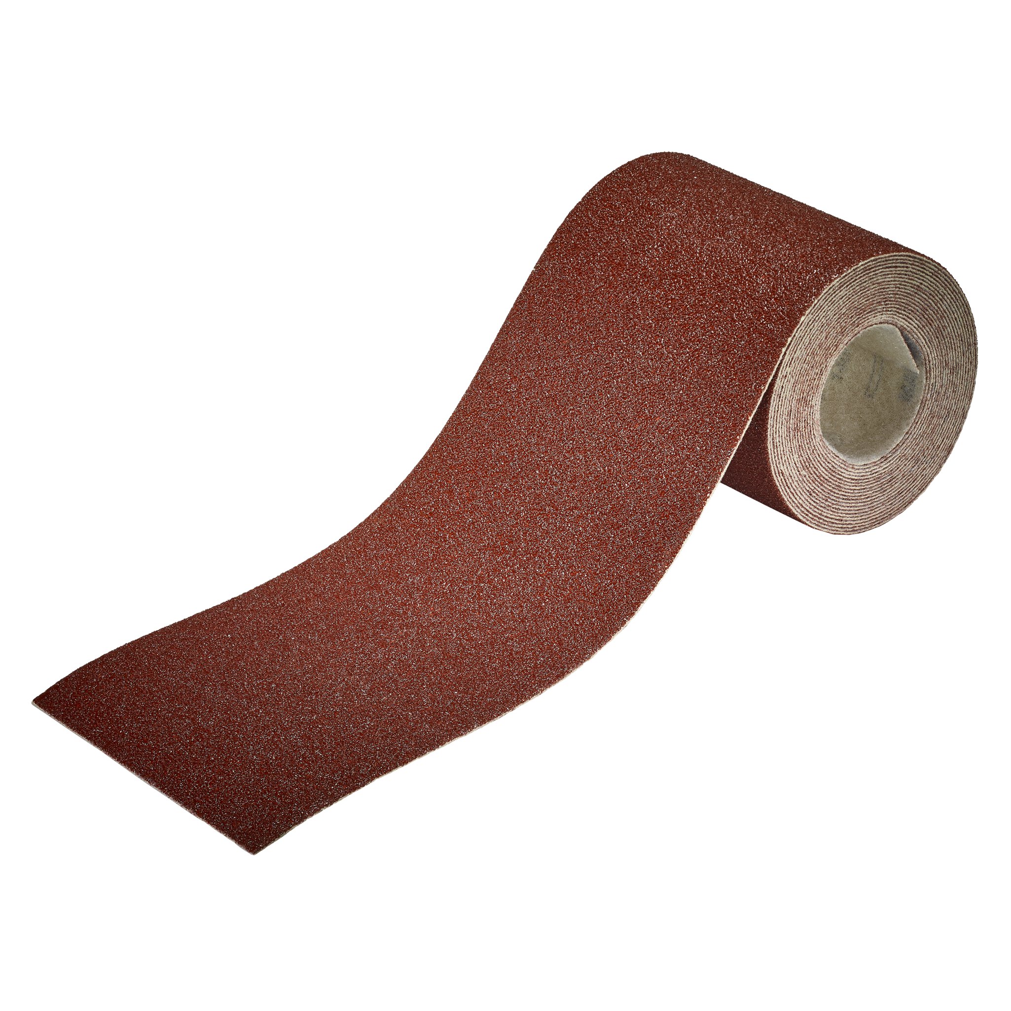 Rollo de papel abrasivo autoadherente para madera/metal de 4 m x 93 mm