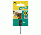 1 cepillo milhojas rectificador, vást. 6 mm, grano 120 ø20 x 20 mm