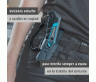 Juego de cúter de cuchilla trapezoidal PRO SAFETY con estuche
