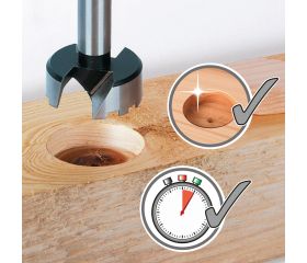 Juego de brocas Forstner, 5 piezas