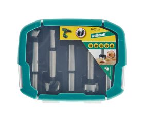 1 juego de brocas Forstner de 5 piezas, Ø 15-35 x 90 mm