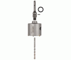 1 sierra de corona de perforación CT con vástago SDS-plus ø 68 mm