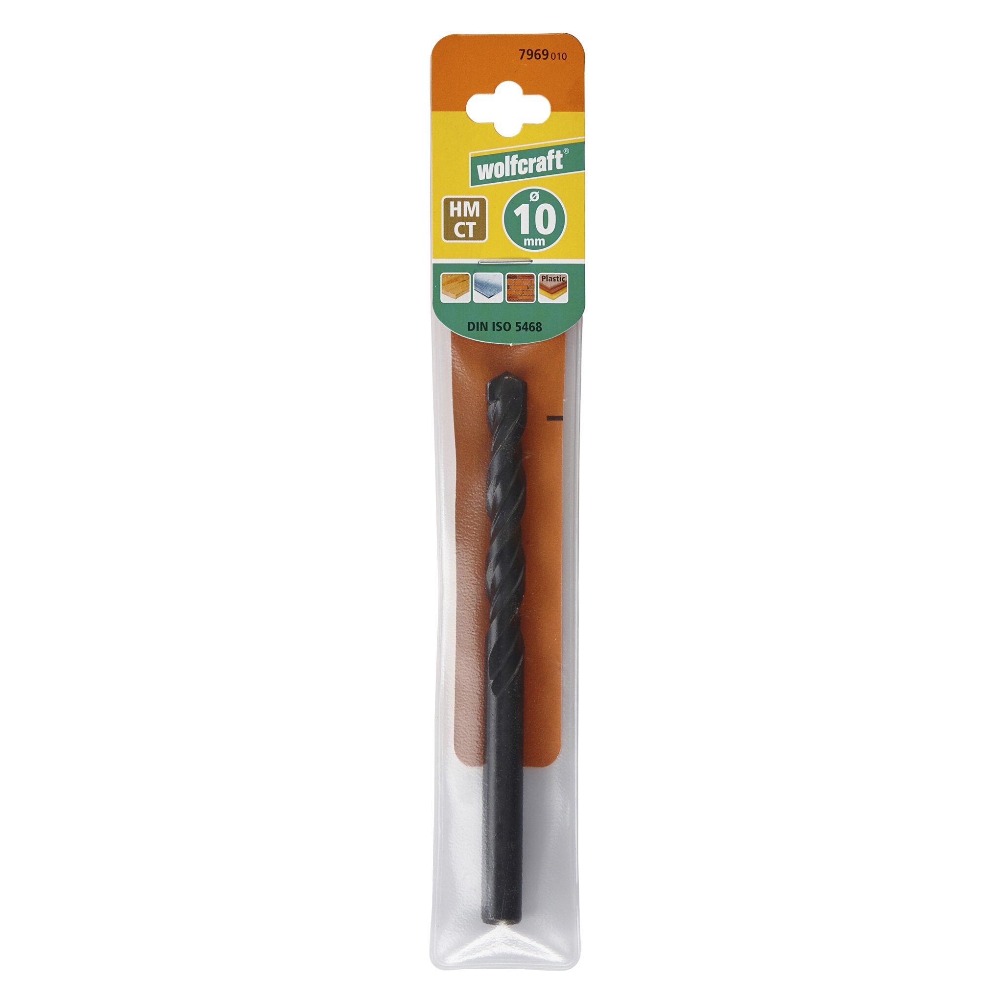 1 broca universal CT Ø 10 mm