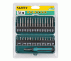 Caja de puntas Safety para tornillos de seguridad, 31 piezas