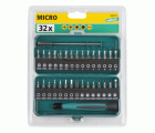 Caja de puntas micro para tornillos pequeños, 32 unidades