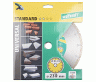 Disco de corte de diamante SOLID UNIVERSAL, diámetro de 230 mm