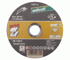 1 disco para cortar acero inoxidable ø 125x1,0x22,2 mm