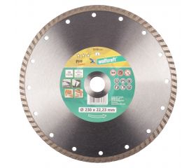 1 disco de corte de diamante Pro Turbo ø 230 mm