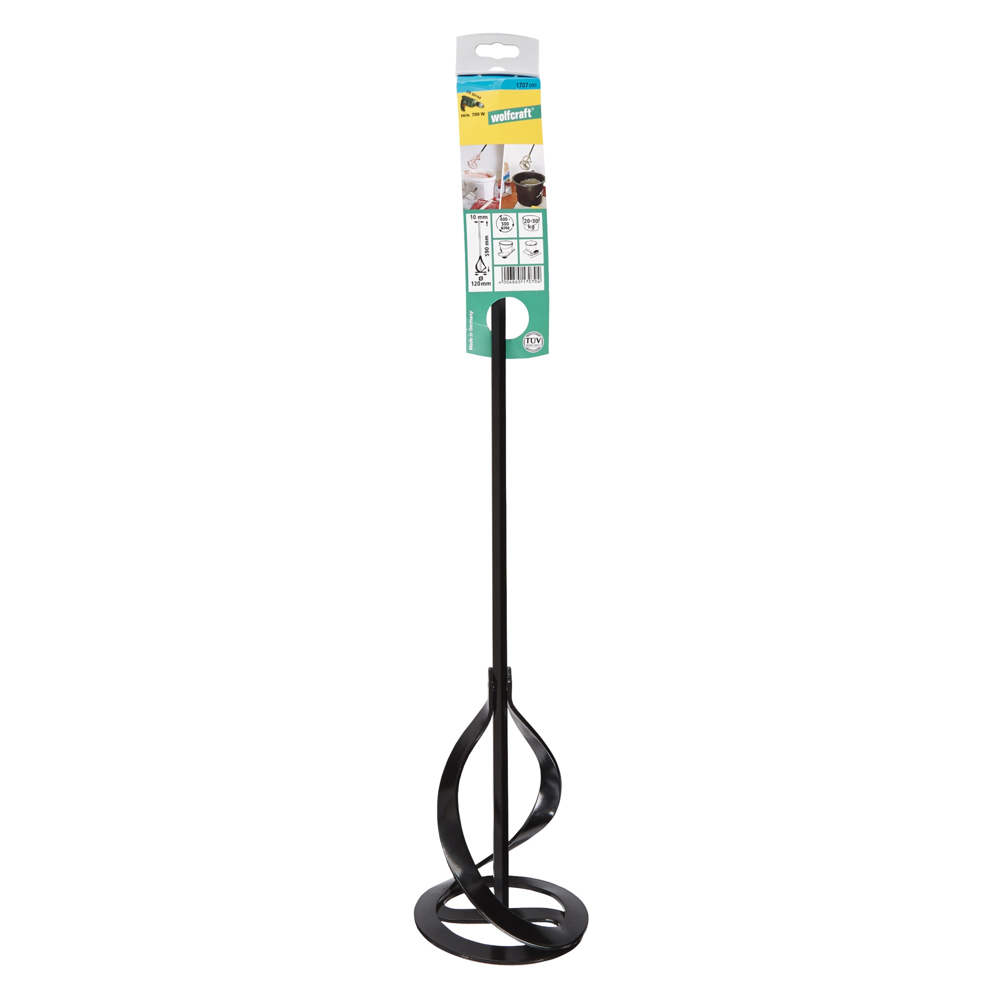 1 mezclador para pintura y mortero Ø 115 x 600 mm