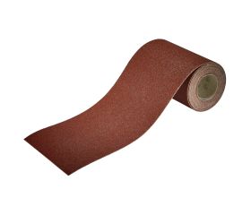 Rollo de papel abrasivo autoadherente para madera/metal de 4 m x 115 mm