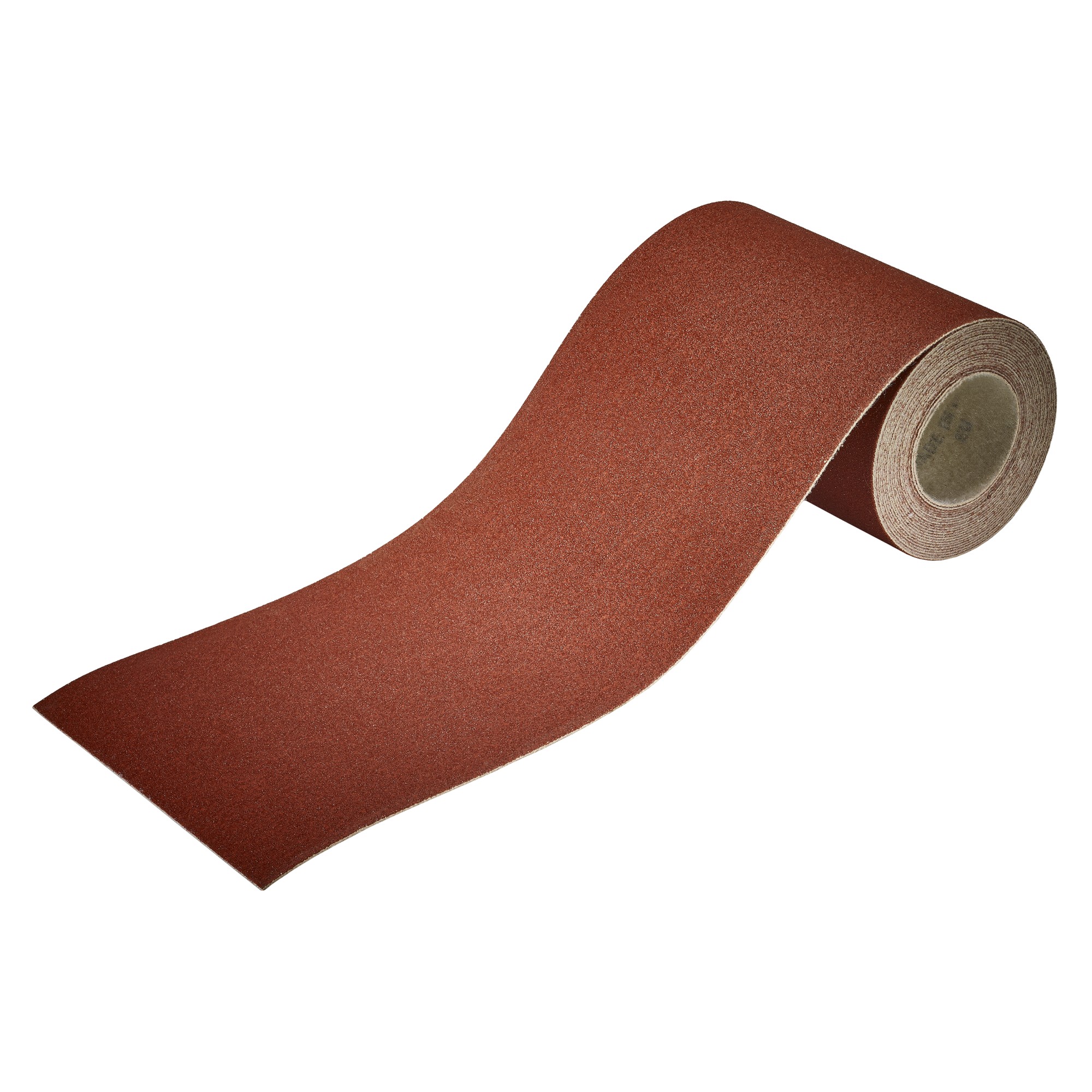 1 rollo de papel abrasivo adhesivo, grano 120, 4 m x 115 mm