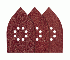 Juego de hojas abrasivas adhesivas para madera/metal, 107 x 175 mm