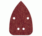 10 hojas abrasivas adhesivas corindón de grano 120 de 96 x 136 mm
