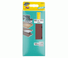 10 hojas de lijar adhesivas Corindón de grano 120 de 93 x 185 mm