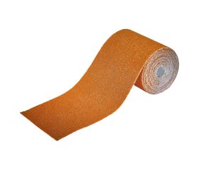 Rollo de papel abrasivo para madera/metal, 5 m x 115 mm