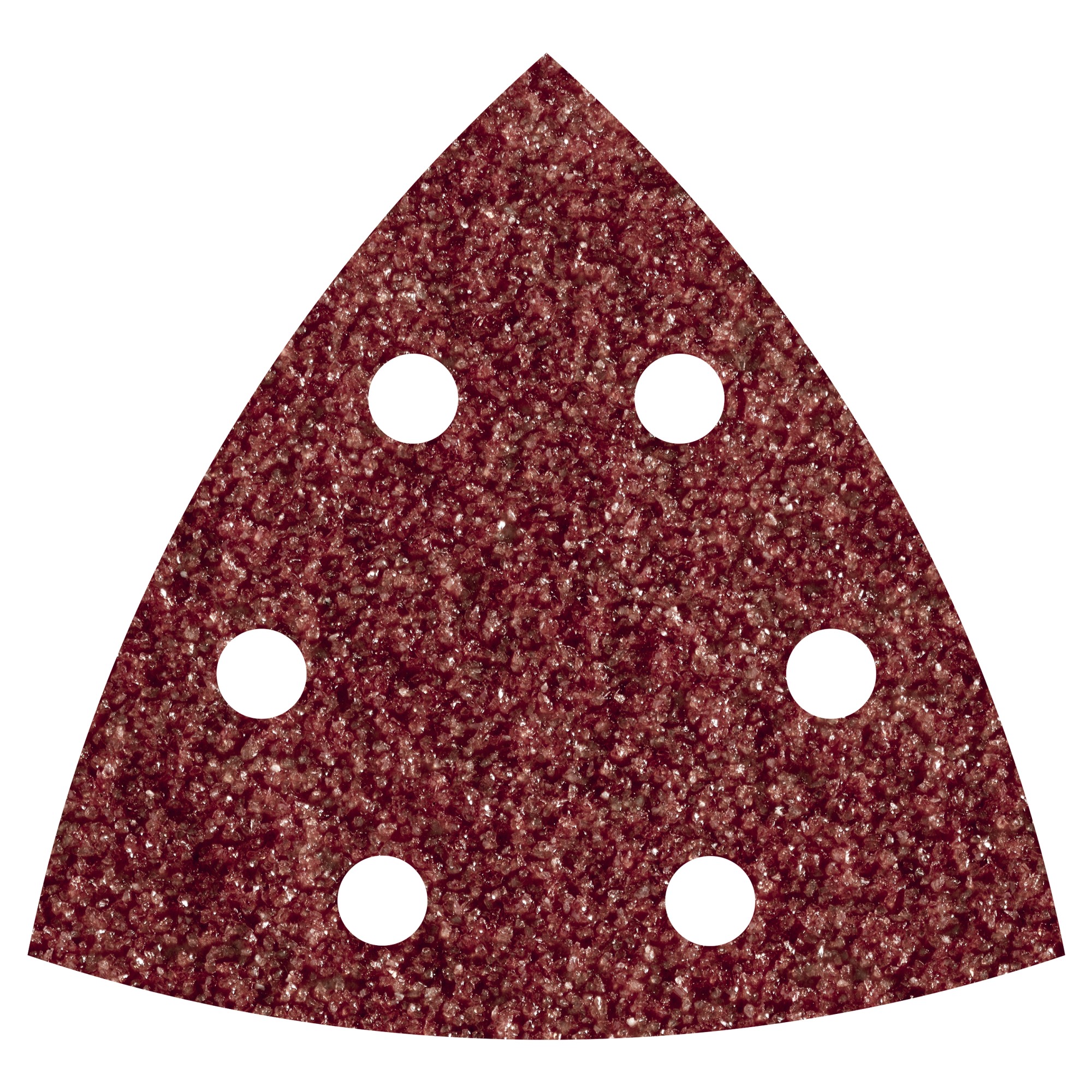 5 hojas abrasivas adhesivas Corindón, grano 80 Delta 105 mm