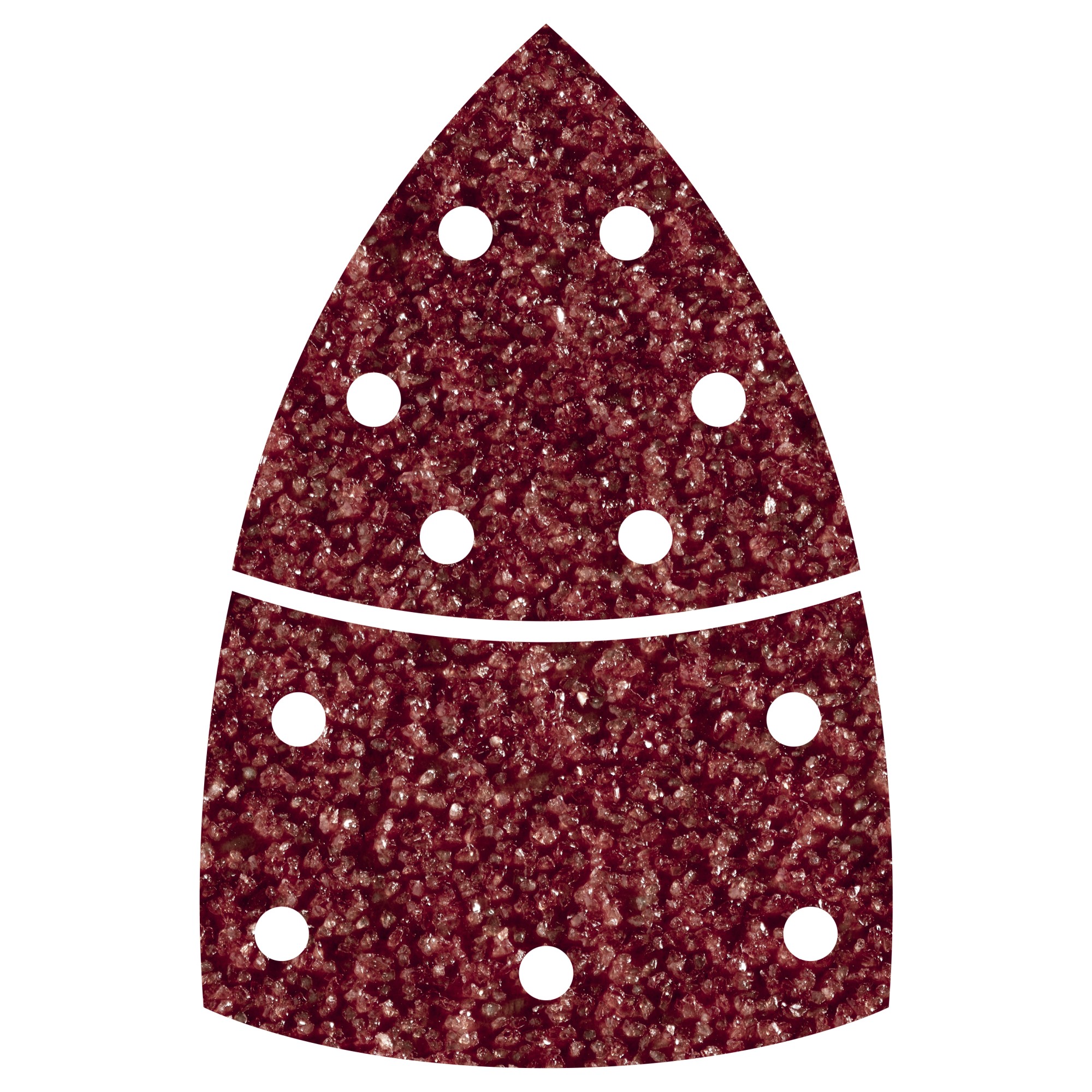 10 hojas abrasivas adhesivas 2 piezas, corindón, grano 60