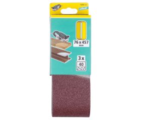 Lijas de banda 76 x 457 mm