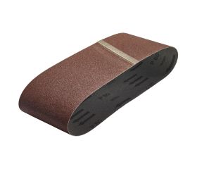 3 lijas de banda, corindón, grano 80, 76 x 457