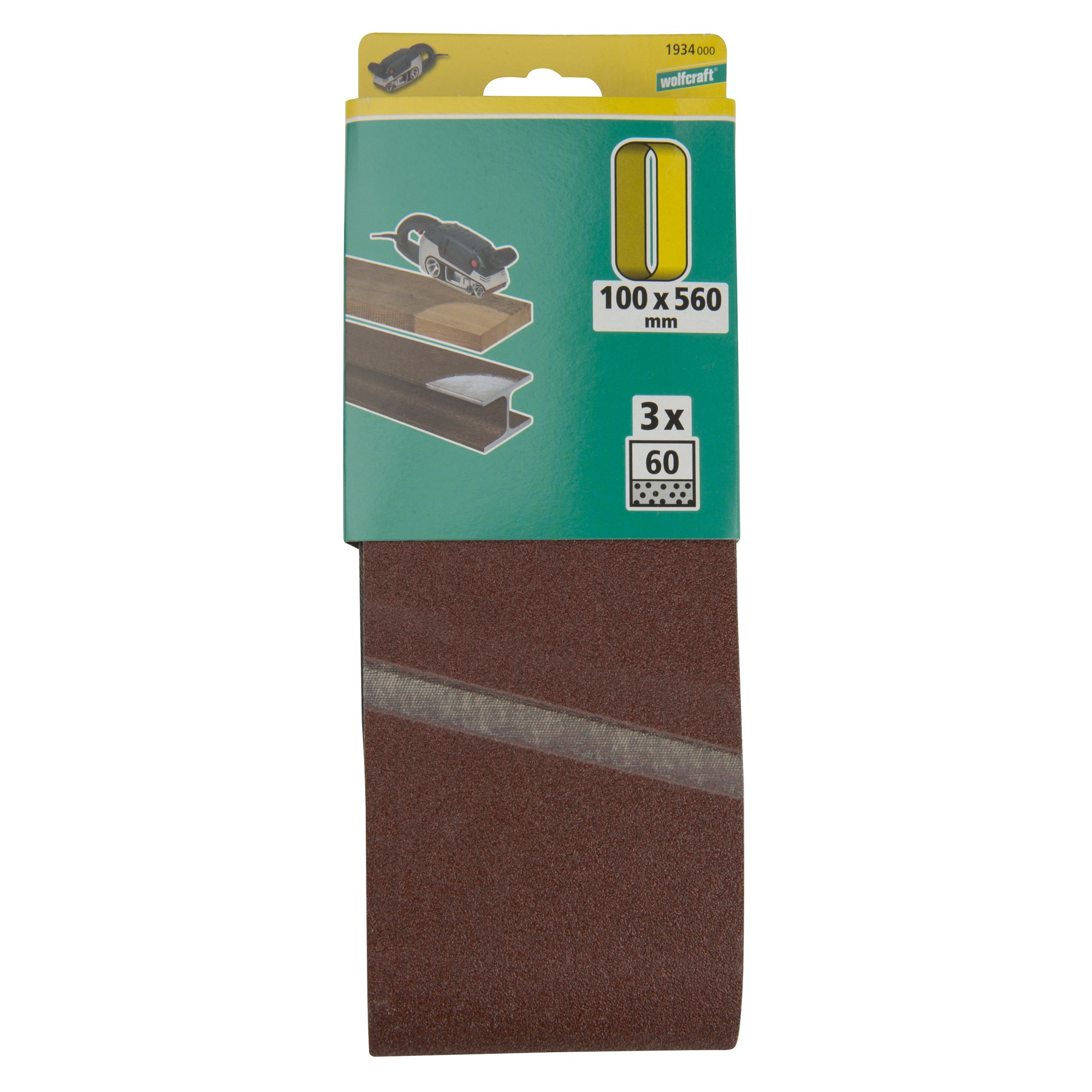 3 lijas de banda, corindón, grano 60