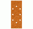 5 hojas de lijar de corindón, grano 80, 93 x 230 mm