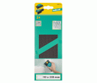 2 rejillas de lijado SiC, grano 220, 93 x 230 mm