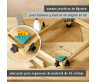 Juego de proyecto "Uniones angulares invisibles"