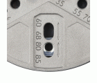 1 sierra de corona ajustable Ø 35,65,68,74,76,83 mm (AH-EL)