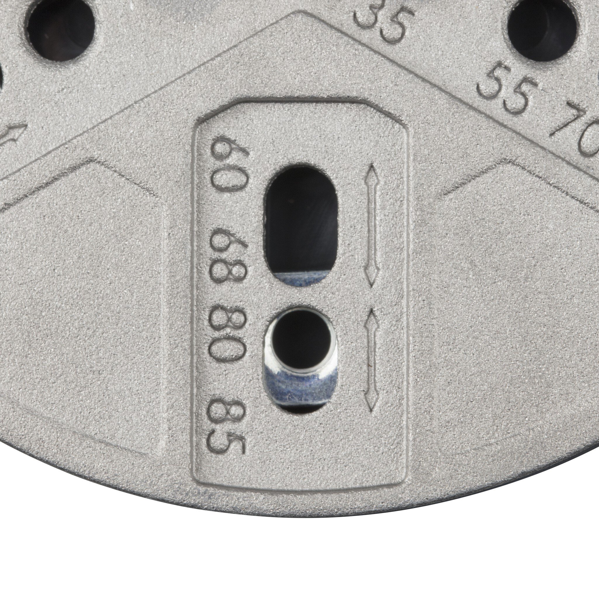 1 sierra de corona ajustable Ø 35,65,68,74,76,83 mm (AH-EL)