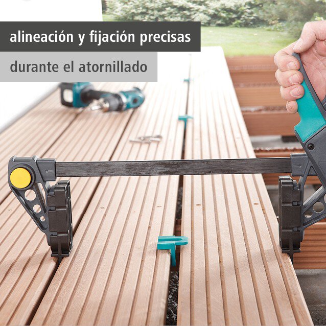 Sargento de montaje para la construcción de terrazas