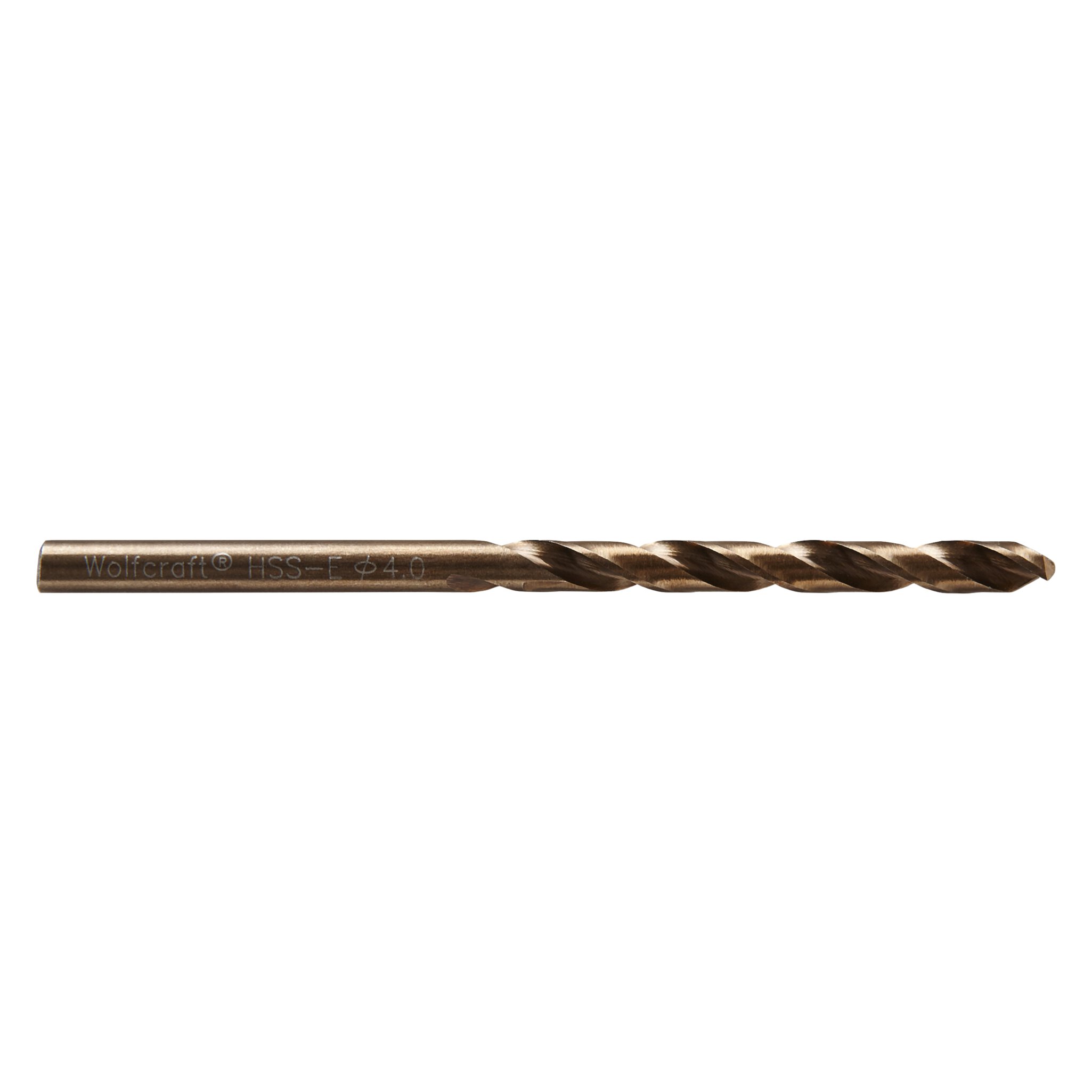 1 broca para metal HSS-Co, Ø 4,0 x 75 mm