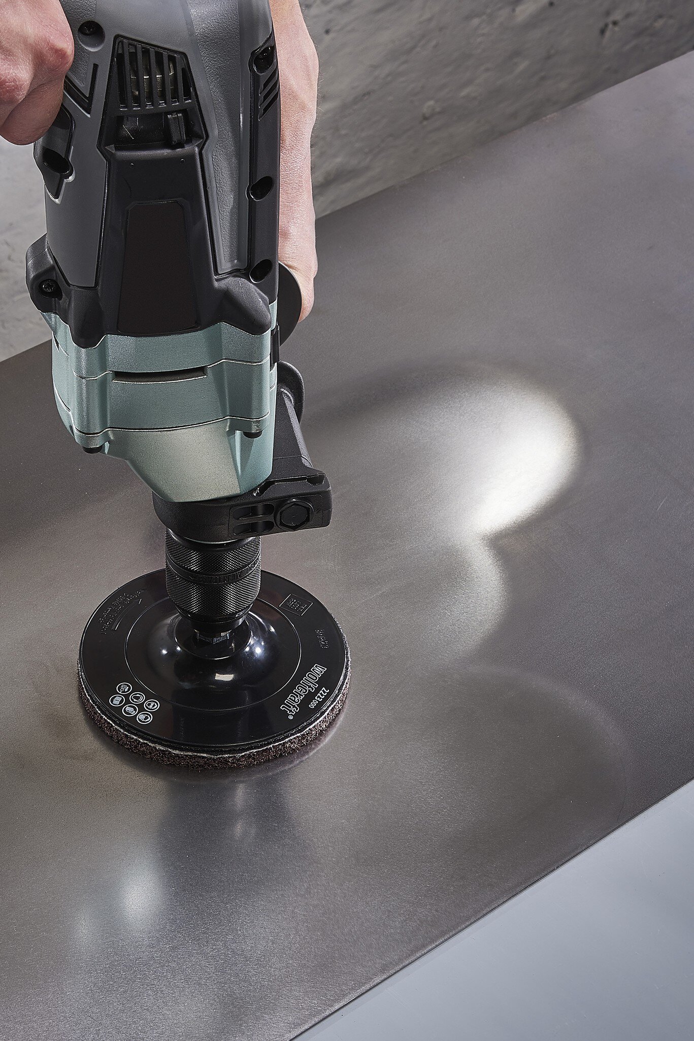 1 fieltro abrasivo adhesivo para chapa Ø 125 mm