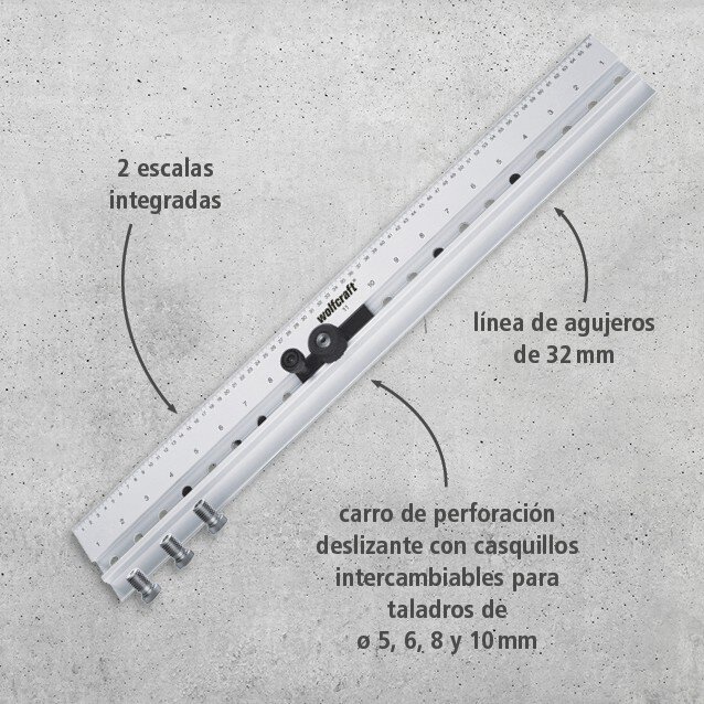 1 regleta de espigas