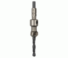 1 broca con avellanador, vástago hexagonal Ø 4,5 - 12 mm