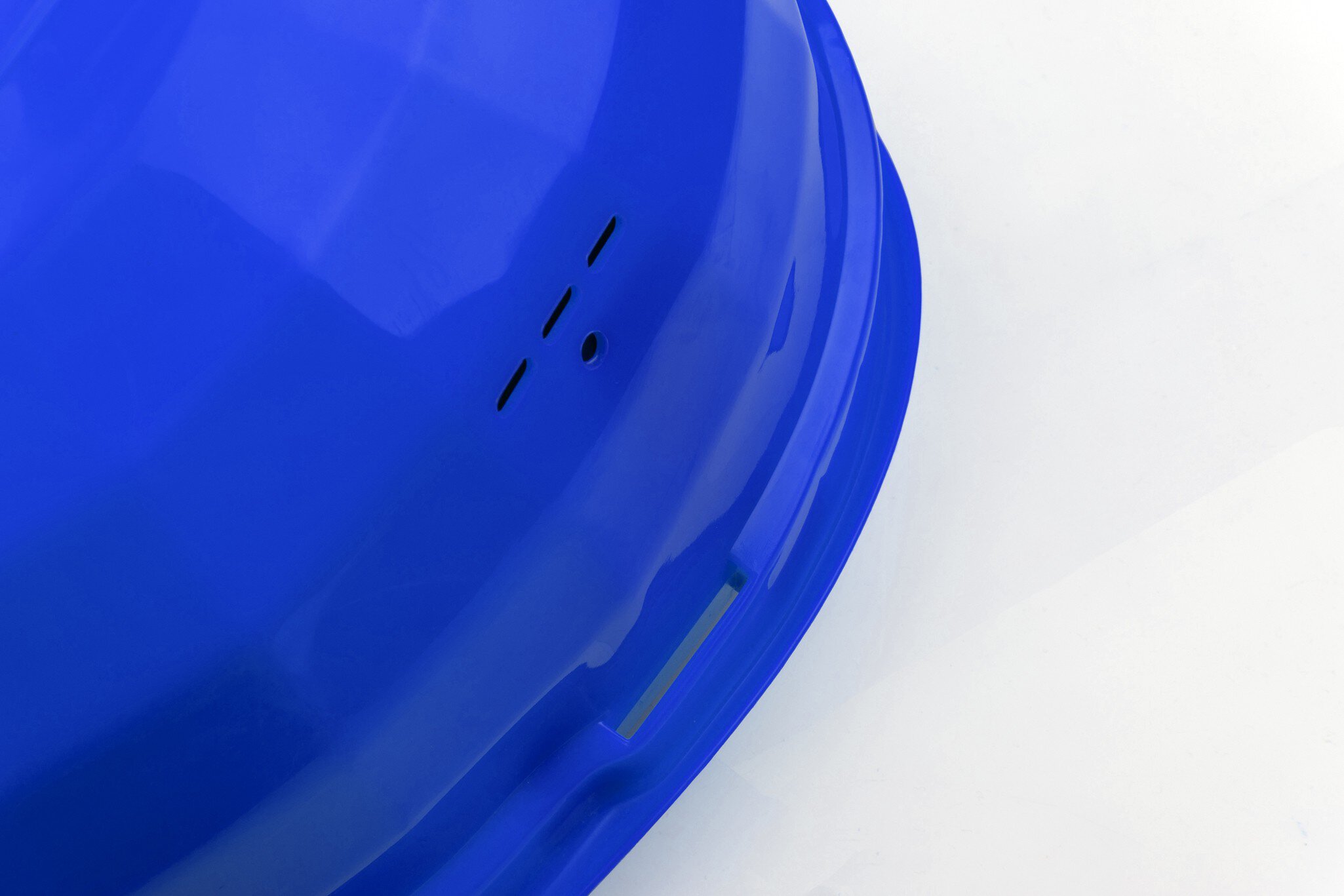 Casco protector, azul