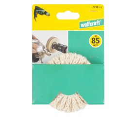 1 cepillo de cuerda sisal, taladro=10 mm, Ø 85 x 20 mm