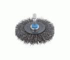 1 cepillo de disco de alambre de acero vást. hexagonal Ø 75 x 10 mm