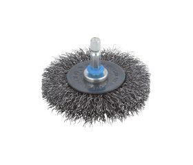 1 cepillo de disco de alambre de acero vást. hexagonal Ø 75 x 10 mm