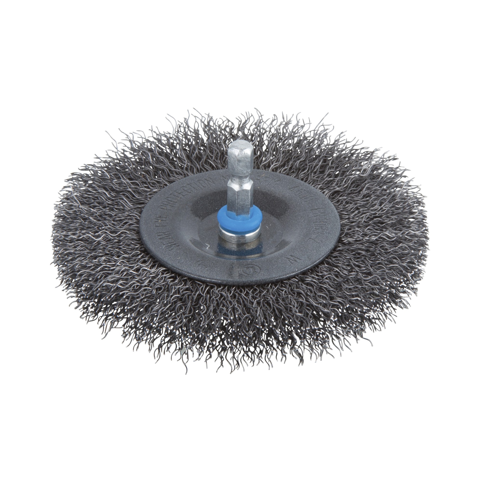 1 cepillo de disco de alambre de acero vást. hexagonal Ø 100 x 10 mm