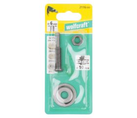 1 mandril para un agujero de 10 mm, vástago 6 mm