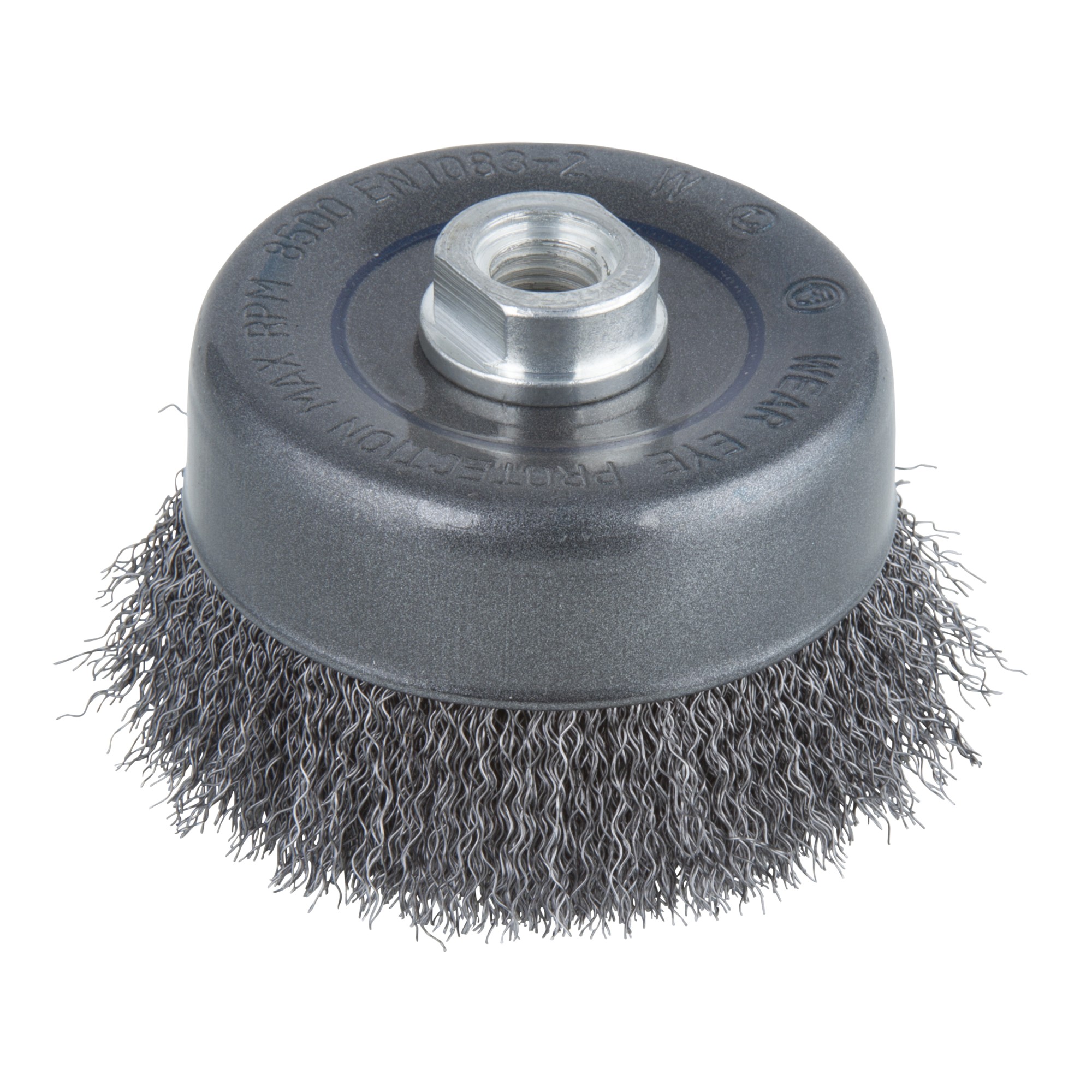 1 cepillo de copa de alambre de acero, WS M14 Ø 100 mm