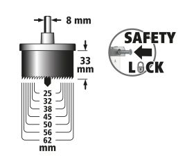 Sierra de corona múltiple 