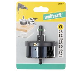 1 sierra de corona standard de Ø 25, 32, 38, 45, 50, 56, 62 mm