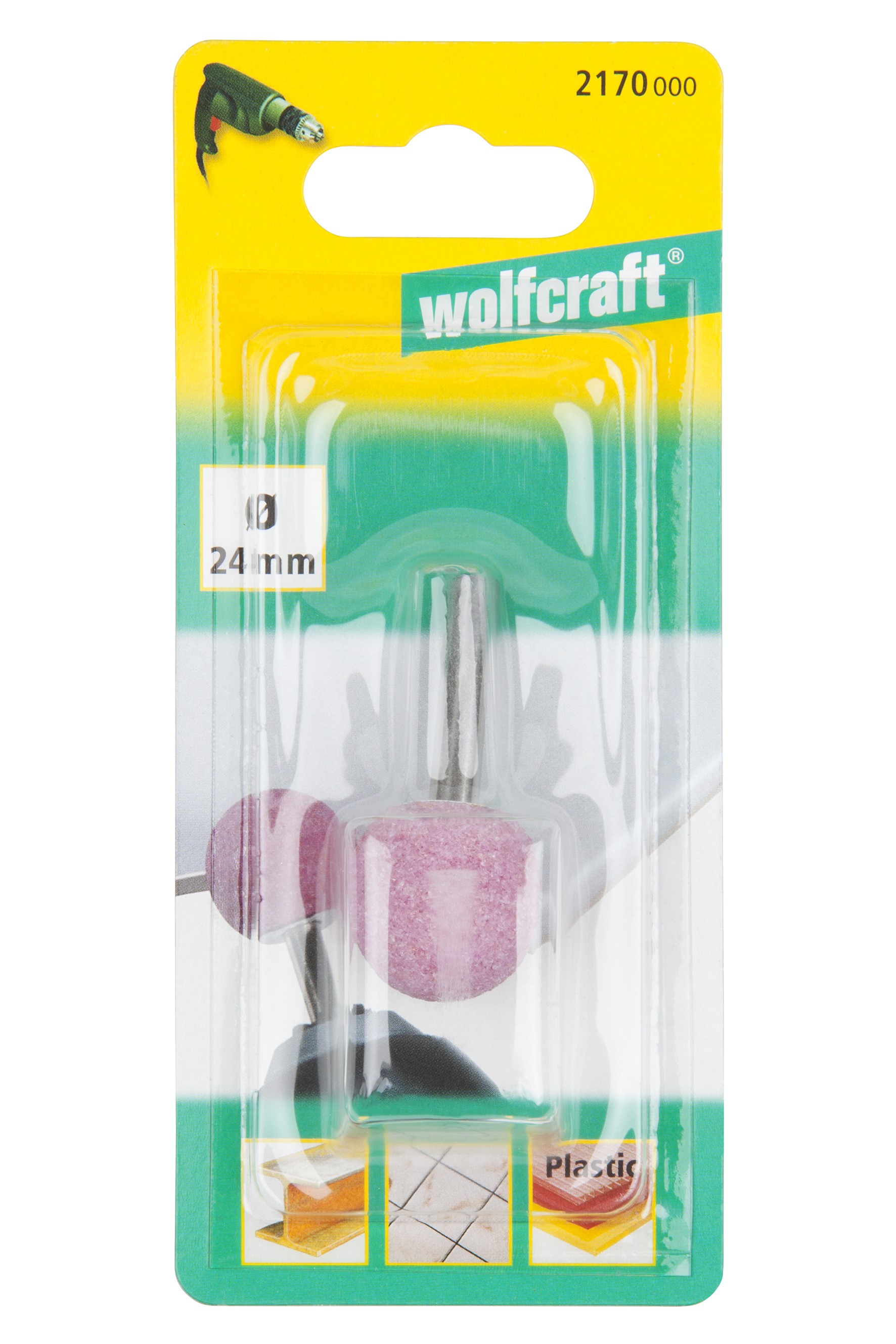 1 muela abrasiva cerámica esférica Ø 25 mm