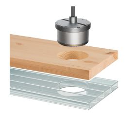 Sierra de corona múltiple 